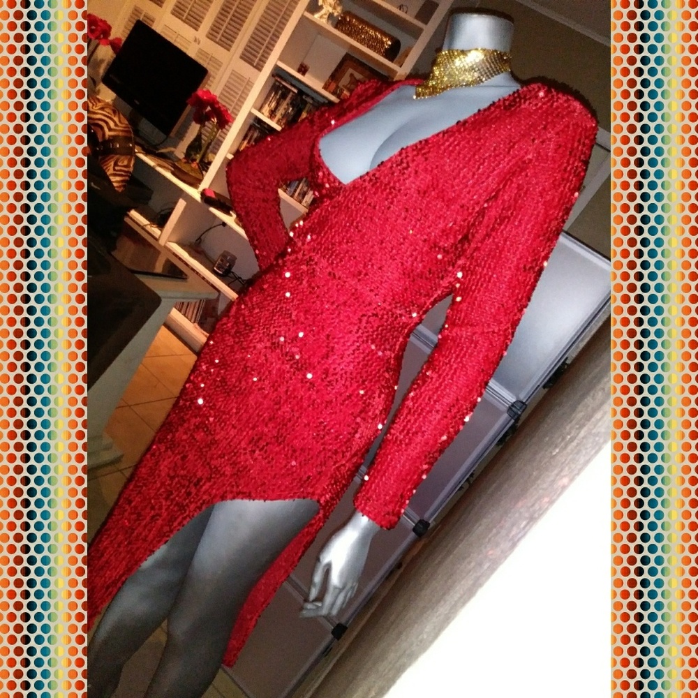 ❎Sold❎New sexy sequin dress - Picture 2 of 2